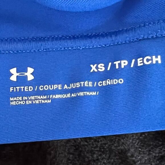 NWT Under Armour Blue Infinity Mid Covered Bra Top XS - Picture 11 of 12